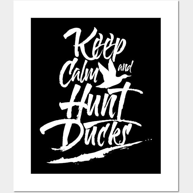 Hunt Hunters Team Ducks Duck Hunter Hunting Wall Art by dr3shirts